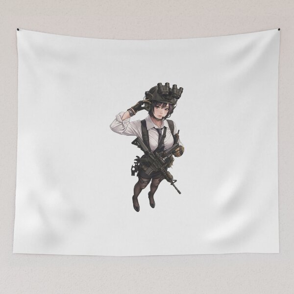 Item preview, Tactical School Girl - Anime Special Ops designed and sold by RAWLIFEGRAPHIC.