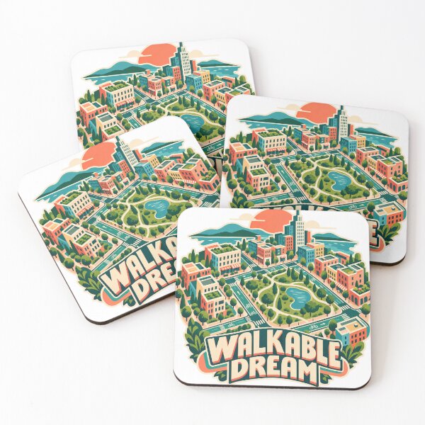 Item preview, Walkable Dream Urban Planning Graphic designed and sold by S06PMarketing.