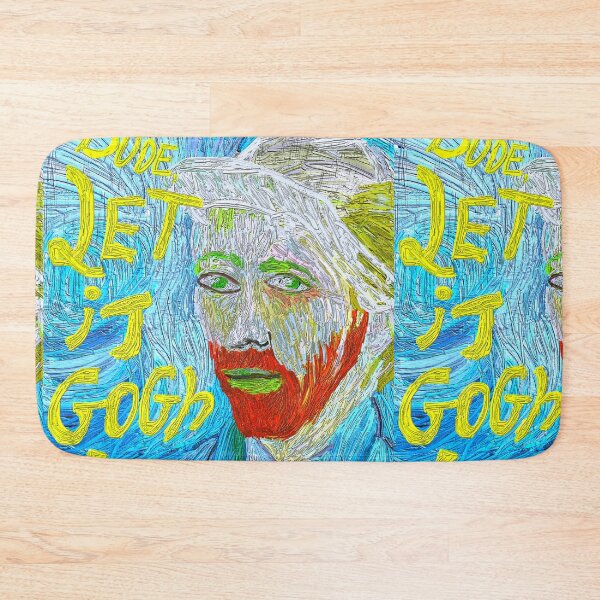 Item preview, DUDE LET IT GOGH! designed and sold by FFFFt.