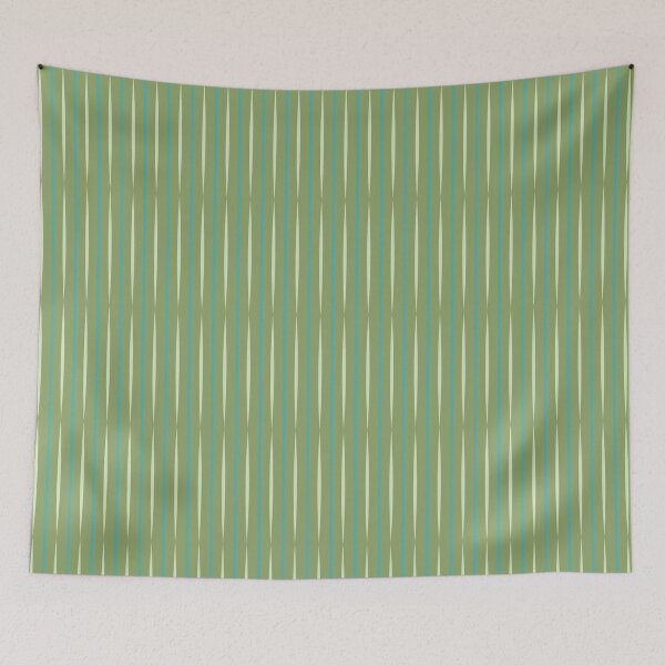 Item preview, Mod Pinch Stripe - Greens designed and sold by SandieMarie.