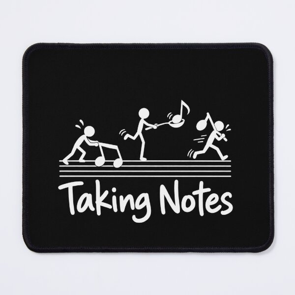 Item preview, Taking Notes Music Pun designed and sold by anapldv.