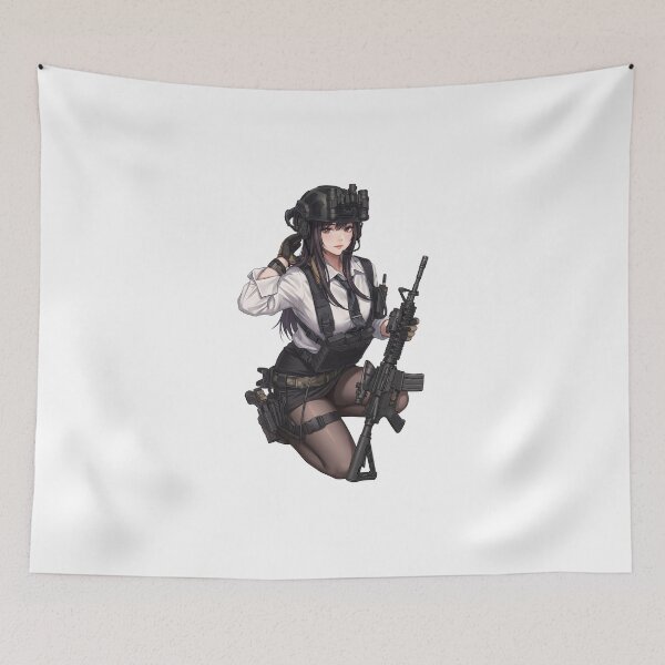 Item preview, Tactical School Girl - Anime Special Ops designed and sold by RAWLIFEGRAPHIC.