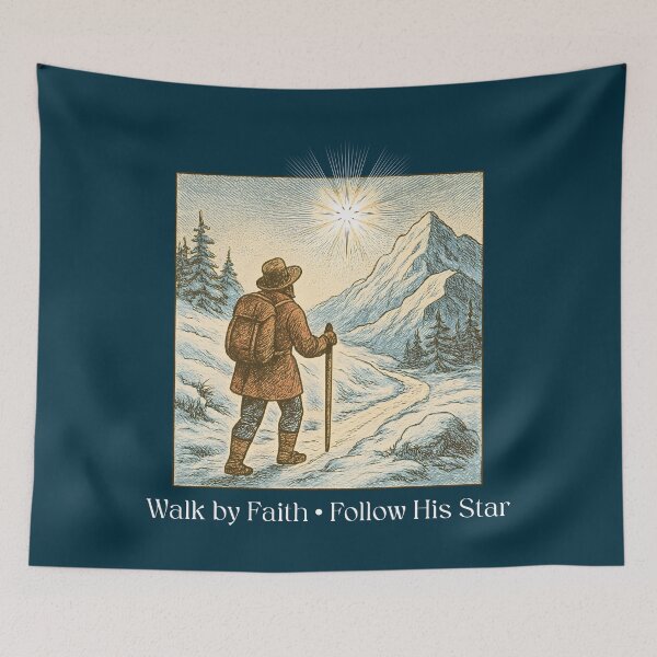 Item preview, Walk by Faith Christian Christmas Hiking Adventure designed and sold by Sachie's Studio.