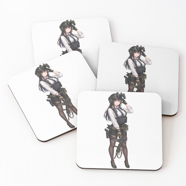 Item preview, Tactical School Girl - Anime Special Ops designed and sold by RAWLIFEGRAPHIC.