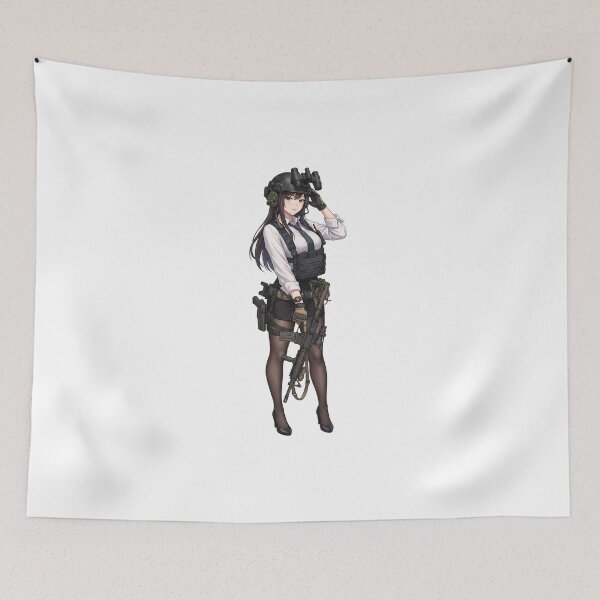 Item preview, Tactical School Girl - Anime Special Ops designed and sold by RAWLIFEGRAPHIC.