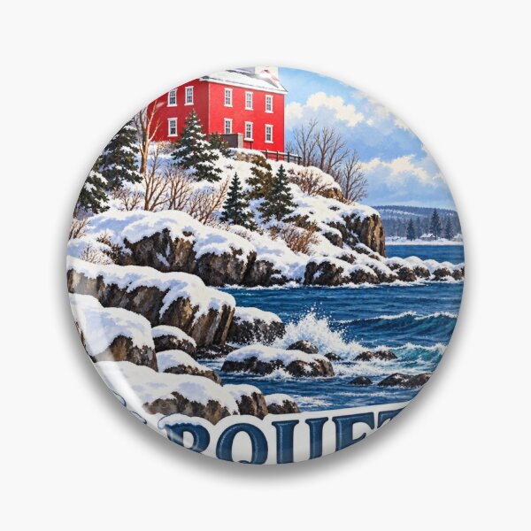 Item preview, Marquette Michigan designed and sold by mnkyride.