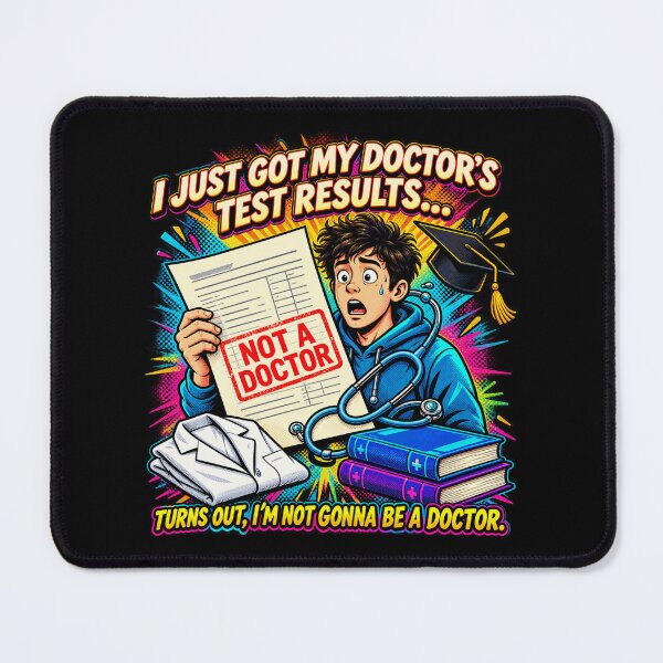 Item preview, DARK HUMOR Not Going to Be a Doctor — Medical School Humor designed and sold by Uglyandcute.
