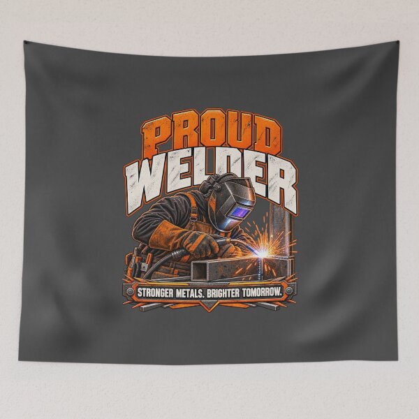 Item preview, Proud Welder – Industrial Welding Design designed and sold by Operator Style Wear.