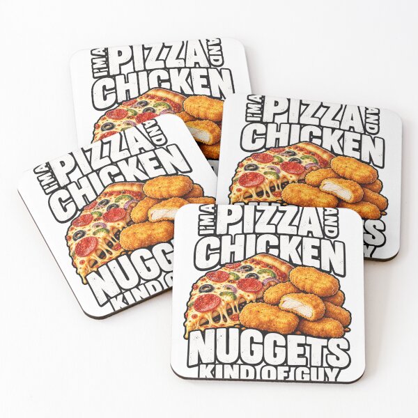 Item preview, Pizza and Chicken Nuggets Guy designed and sold by anapldv.