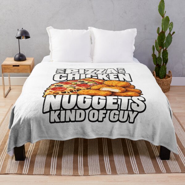 Item preview, Pizza and Chicken Nuggets Guy designed and sold by anapldv.
