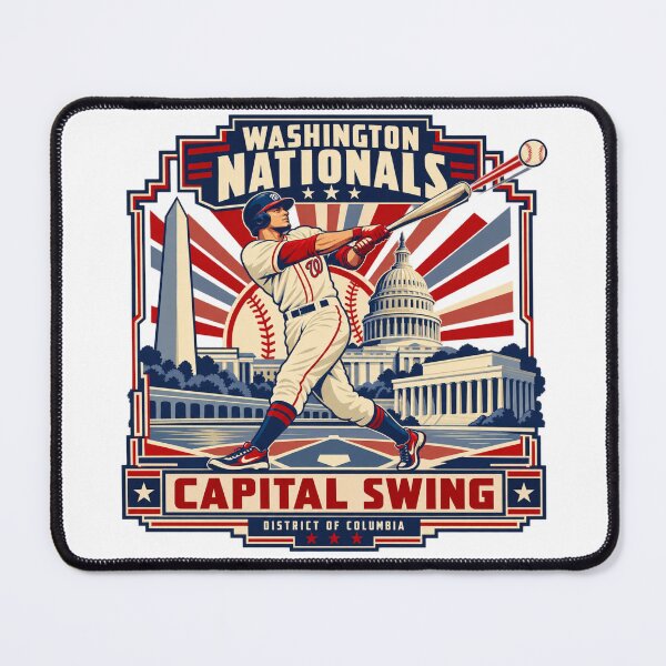 Item preview, Capital Swing: Washington Nationals Baseball Heritage designed and sold by Dresut.