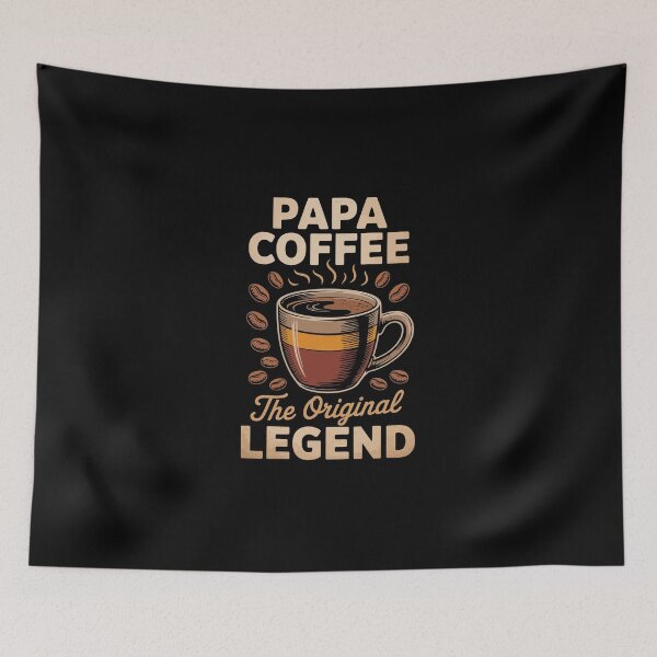 Item preview, Papa coffee the original legend designed and sold by jkrphoto.