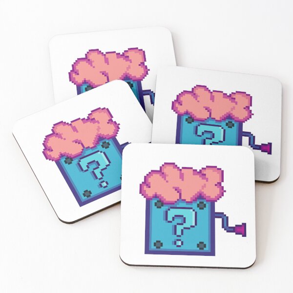 Item preview, Pixel Art Mystery Jack in the Box - Surprise Clown Box designed and sold by RetroRlx.