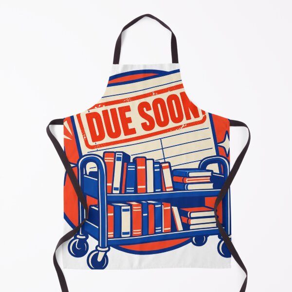 Item preview, Due Soon Librarian Graphic designed and sold by S06PMarketing.