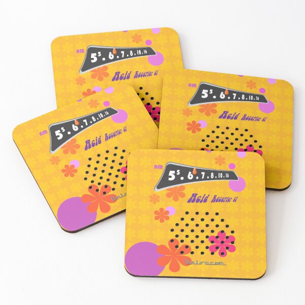 Item preview, Transistor Radio - Acid Receptor 67 in Psychedelic Yellow designed and sold by ubiquitoid.
