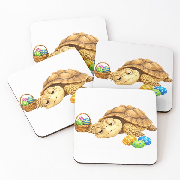 Item preview, Joyful African Spurred Tortoise Easter designed and sold by Sillytoe.