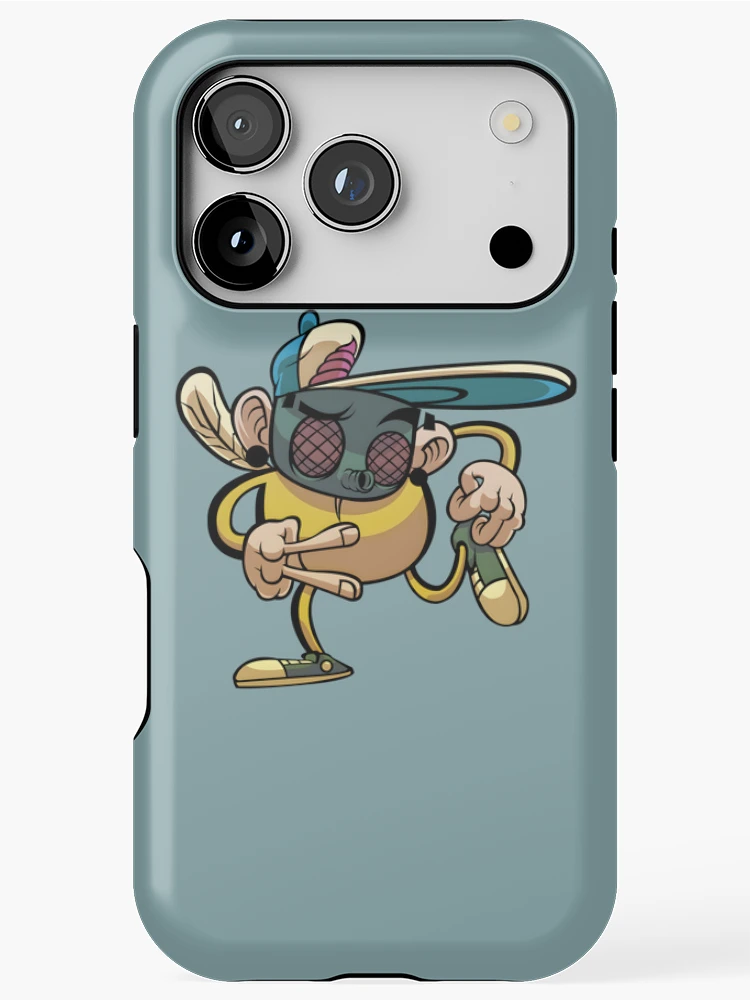 Thumbnail 1 of 4, iPhone Case, Funny Fly - Rapper Fly designed and sold by DGMaxShop.