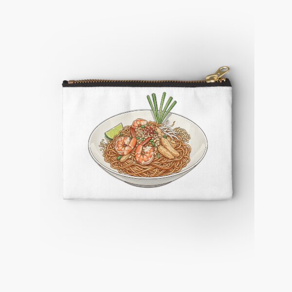 Item preview, Pad Thai - Shrimp Noodle Bowl Thai Food Art designed and sold by Jackson-Will.