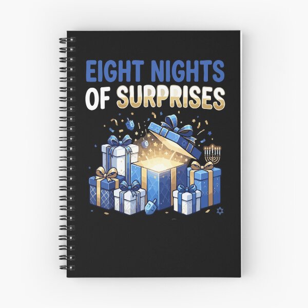 Item preview, Eight Nights of Surprises Happy Hanukkah Gifts designed and sold by YASSINE HZ.