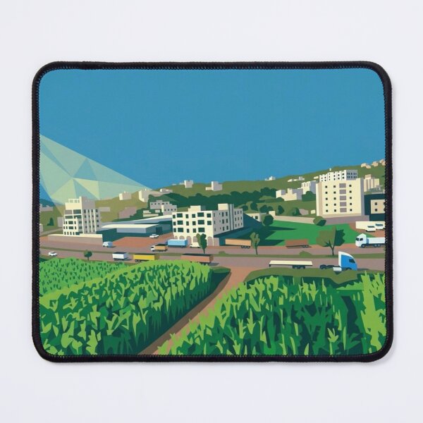 Item preview, Socotra Island Yemen Landscape Illustration designed and sold by Algabyali.