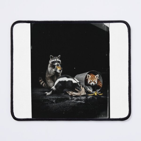 Item preview, Night Trash Panda Crew Chaotic Animal Humor designed and sold by Redgiant87x.