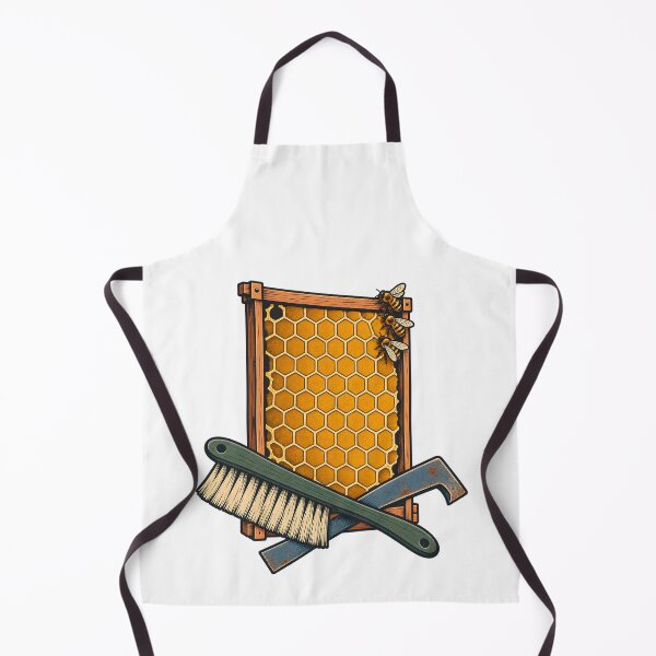 Item preview, Beekeeper Hive Frame Inspection Emblem designed and sold by Philippa Shop.