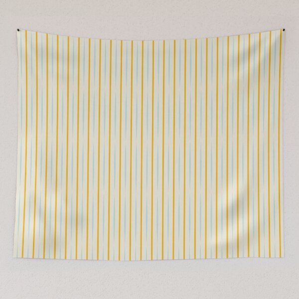 Item preview, Mod Pinch Stripe - Orange Blue designed and sold by SandieMarie.
