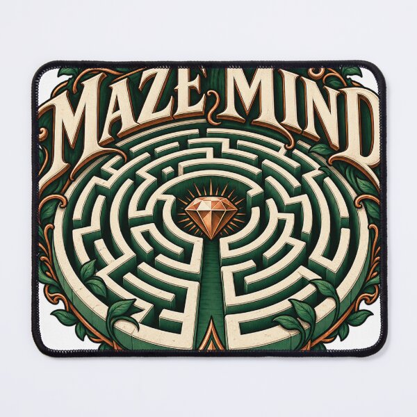 Item preview, Maze Mind Puzzle Graphic designed and sold by S06PMarketing.