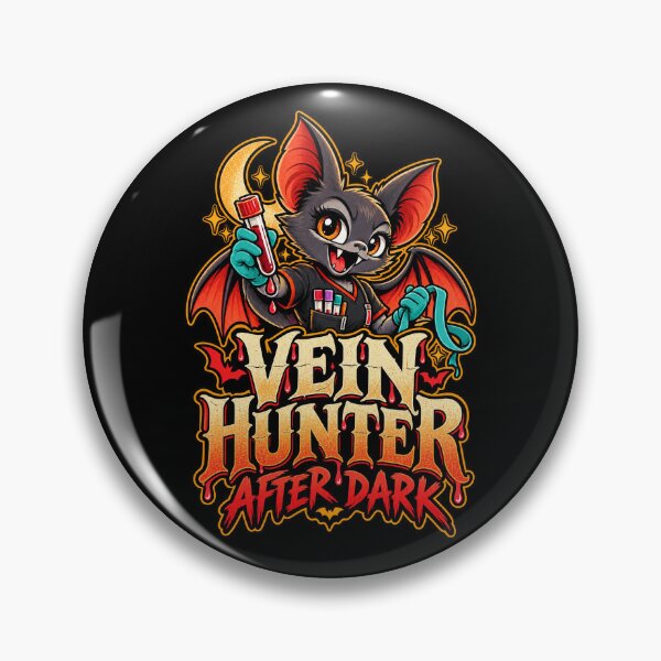 Item preview, Funny Phlebotomist Halloween Vein Hunter After Dark designed and sold by MOTIFOLK.