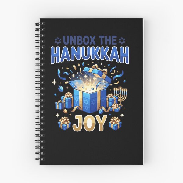 Item preview, Unbox Hanukkah Joy Jewish Holiday Celebration designed and sold by YASSINE HZ.