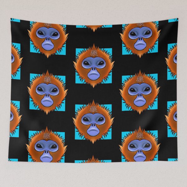 Item preview, Chinese Zodiac Monkey - Bold Year of the Monkey Portrait designed and sold by Flemetharya.