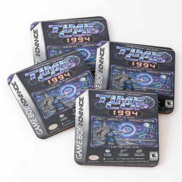 Item preview, video game box art for "TIMECOP". designed and sold by JMAVILA ART.