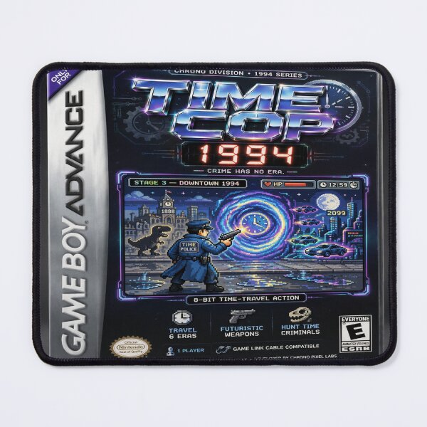 Item preview, video game box art for "TIMECOP". designed and sold by JMAVILA ART.