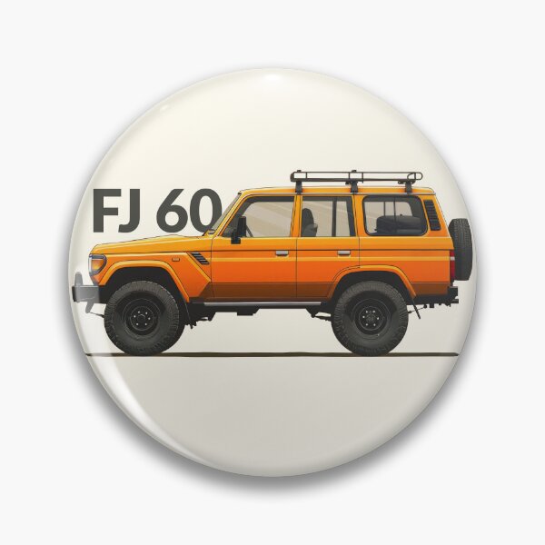 Item preview, Orange Classic OverLand Cruiser J60 designed and sold by blackdogshop.