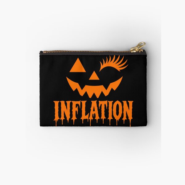 Item preview, Due to Inflation Funny Halloween Costume Pumpkin Face designed and sold by Rtcraftani.