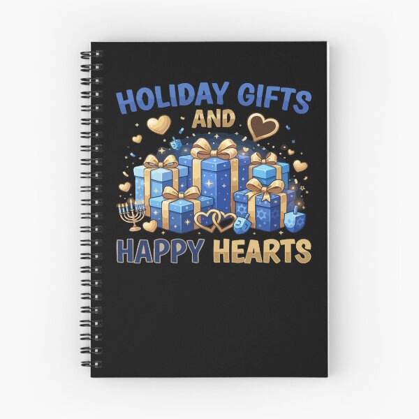 Item preview, Happy Hanukkah Gifts Hearts Menorah Dreidel designed and sold by YASSINE HZ.