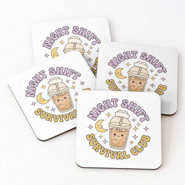 Item preview, Funny NICU Night Shift Survival Club Retro Vintage Nursing designed and sold by Yassin  KM.