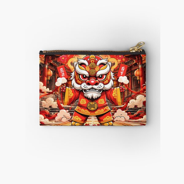 Item preview, Chinese Lion Dance 舞獅 | Lucky Lion Chinese New Year Celebration designed and sold by Fei Long Design Hub.