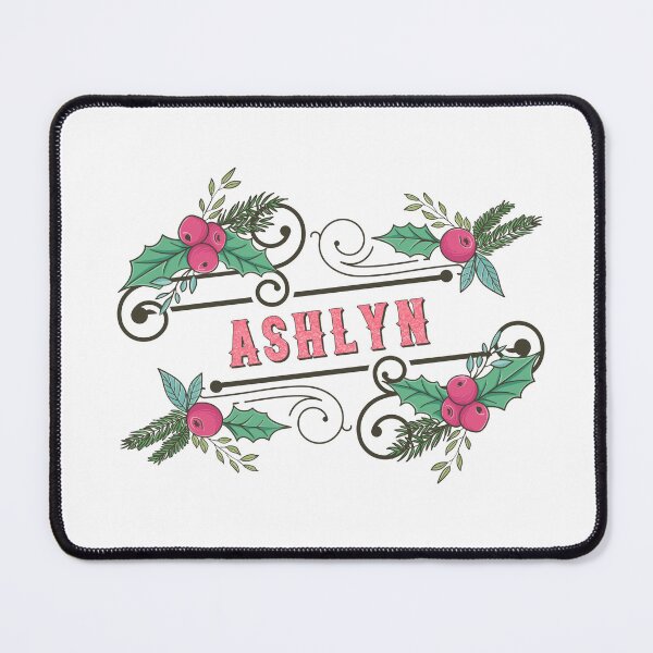 Item preview, Ashlyn Personalized Custom Christmas Name - Cool & Funny Design for Women and Girls designed and sold by Watsonarts.