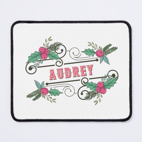 Item preview, Audrey Personalized Custom Christmas Name - Cool & Funny Design for Women and Girls designed and sold by Watsonarts.