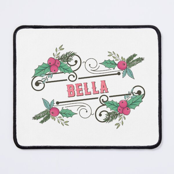 Item preview, Bella Personalized Custom Christmas Name - Cool & Funny Design for Women and Girls designed and sold by Watsonarts.