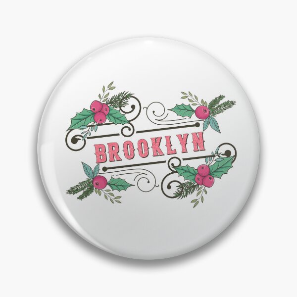 Item preview, Brooklyn Personalized Custom Christmas Name - Cool & Funny Design for Women and Girls designed and sold by Watsonarts.