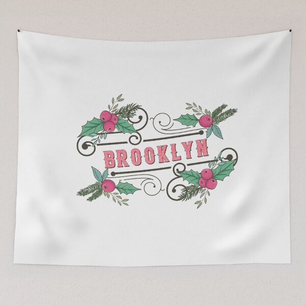 Item preview, Brooklyn Personalized Custom Christmas Name - Cool & Funny Design for Women and Girls designed and sold by Watsonarts.