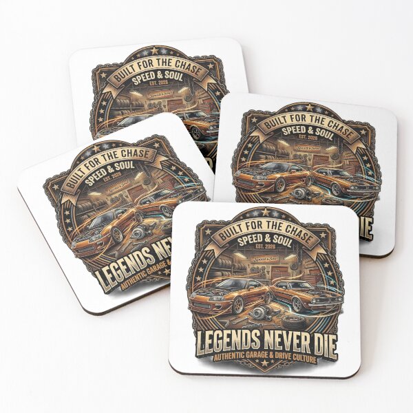 Item preview, Legends Never Die Retro Garage & Drive Culture Aesthetic designed and sold by EACREST.