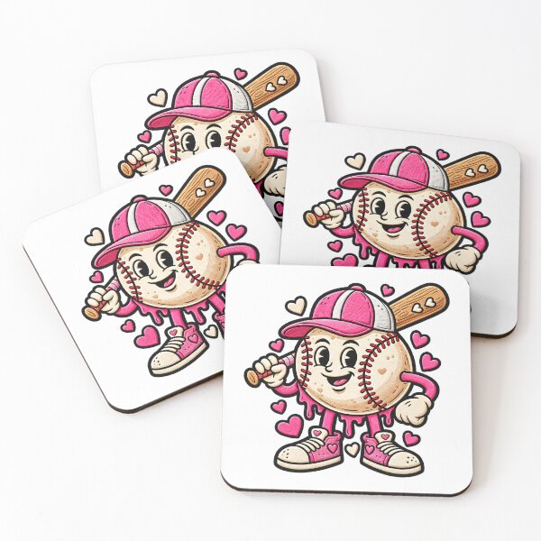 Artikelvorschau, Baseball-Tropfen-Eiscreme-Herz, tropfende Baseball-Liebe entworfen und verkauft von ArtDesignTp.