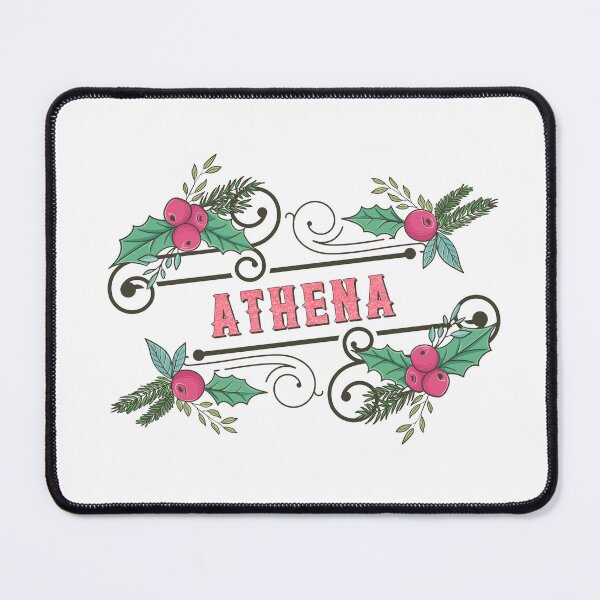 Item preview, Athena Personalized Custom Christmas Name - Cool & Funny Design for Women and Girls designed and sold by Watsonarts.