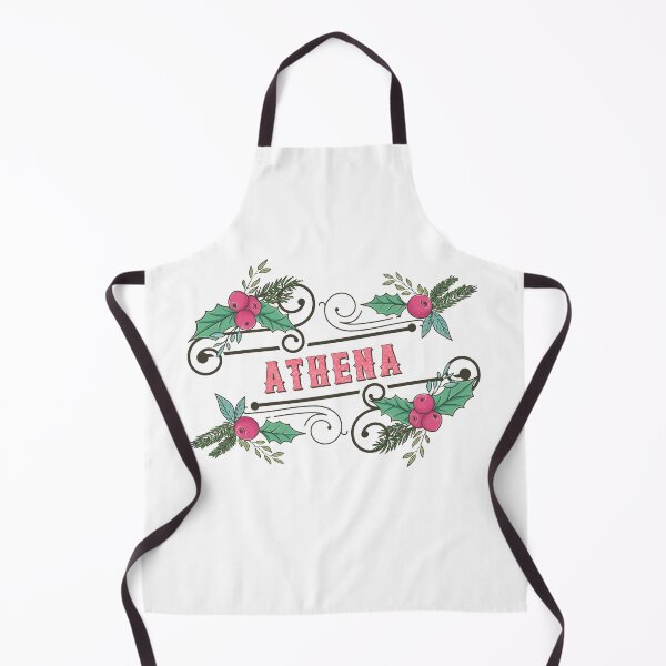Item preview, Nombre navideño personalizado Athena - Diseño original y divertido para mujeres y niñas. designed and sold by Watsonarts.