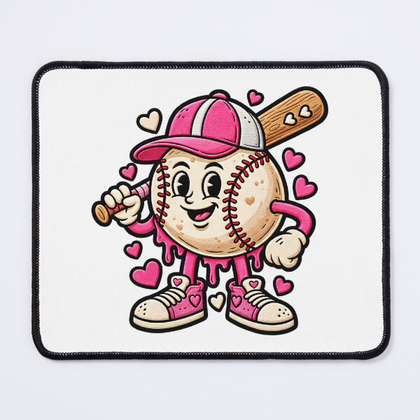 Item preview, Baseball Drip Icecream Heart Dripping Baseball Love designed and sold by ArtDesignTp.