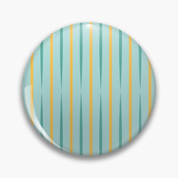 Item preview, Mod Pinch Stripe - Teal Tangerine designed and sold by SandieMarie.