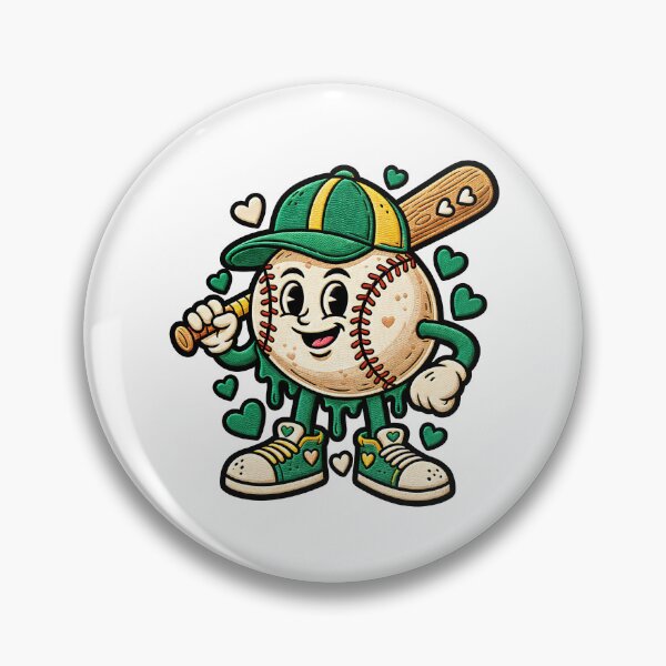 Item preview, Baseball Drip Dripping Heart Icecream Baseball designed and sold by ArtDesignTp.